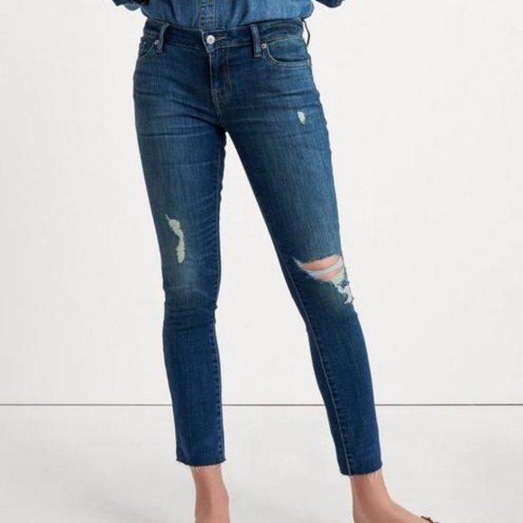 Lucky Brand Denim - Lucky Brand Ankle Cheville Distressed Skinny Jeans